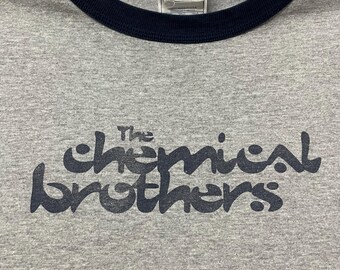 Vintage the Chemical Brothers Original T Shirt Electronic Duo Band