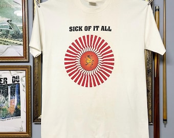 Vintage 90s Sick of It All “ Hardcore Punk Music Band T-shirt
