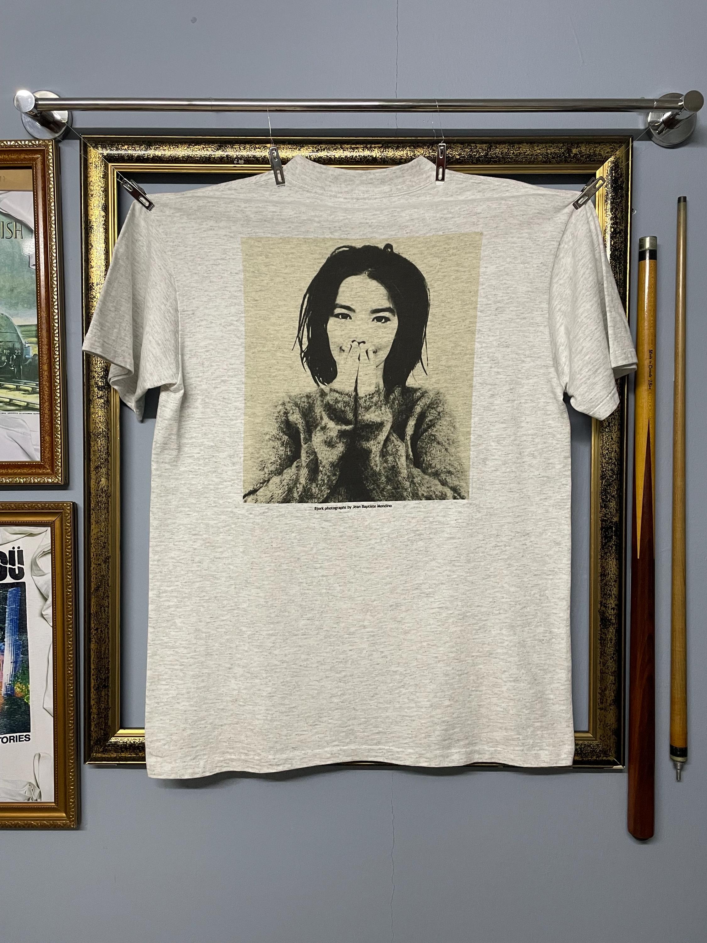 Vintage Rare 90s Bjork Original Band Tee Iconic Debut Album T