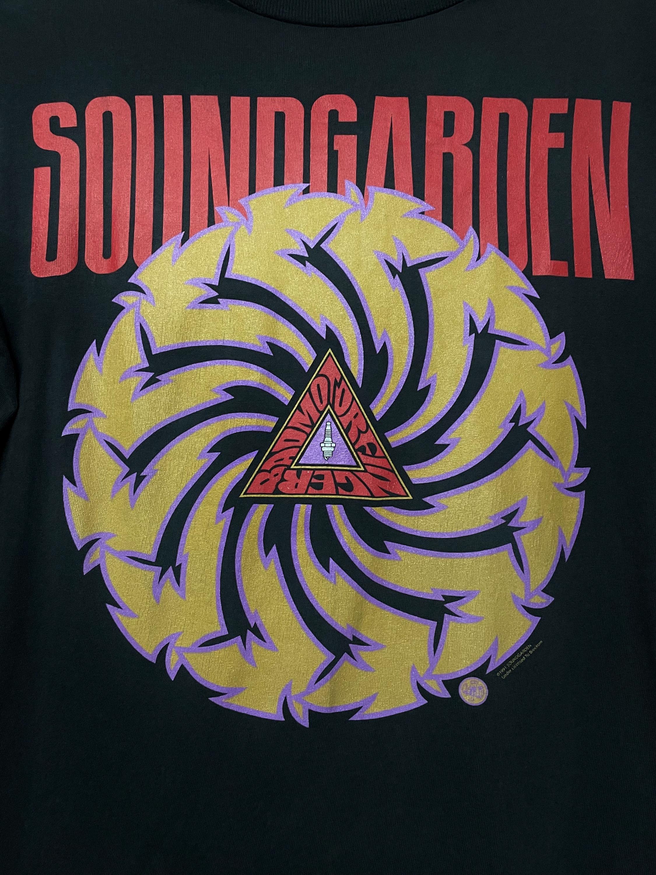 90s soundgarden バンT Vintage Rare 90s Soundgarden Original Band Tee Bad Motor Finger