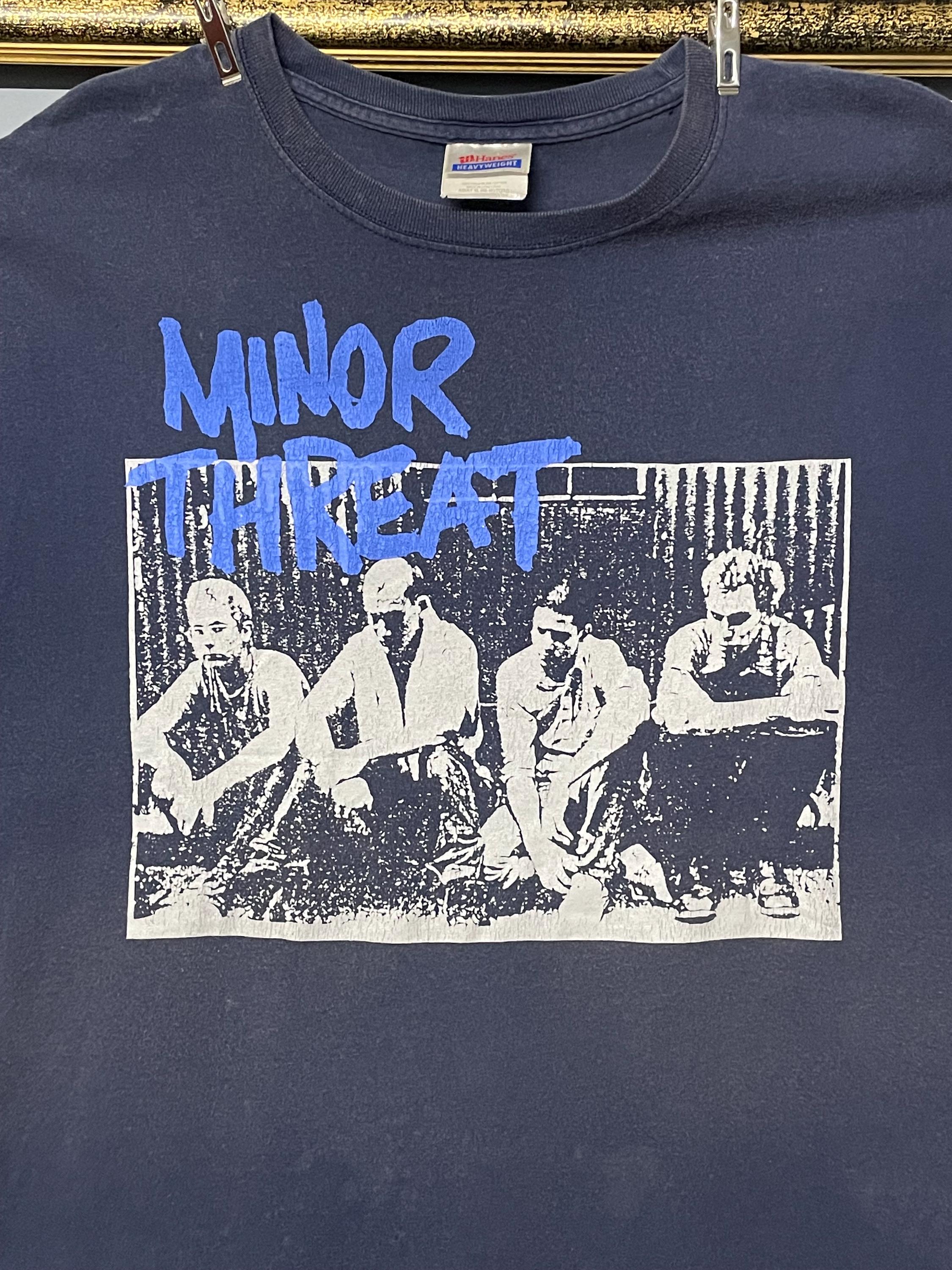Vintage 90s Minor Threat Original Band Tee Out of Step T Shirt