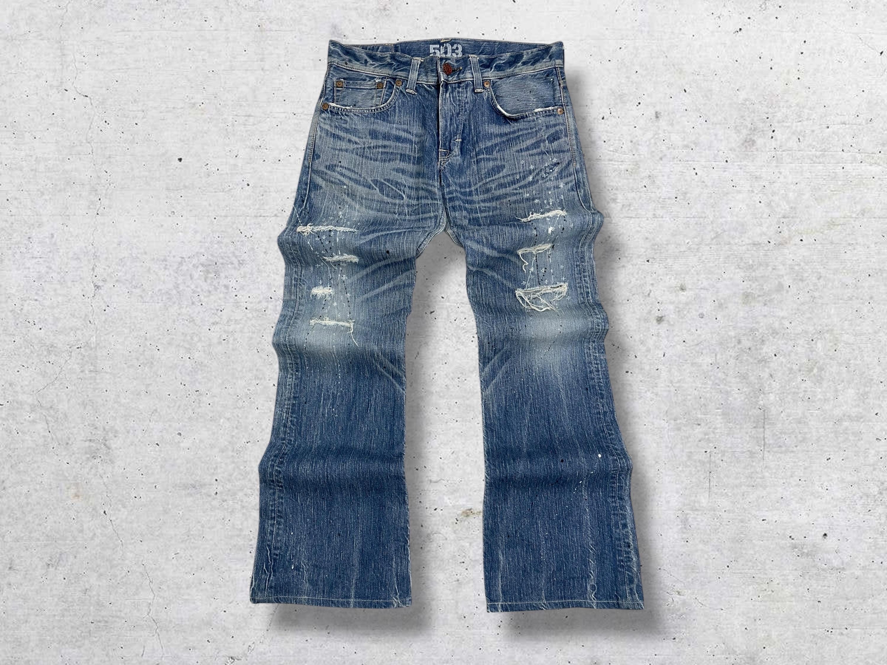 Edwin Flare Jeans - Etsy