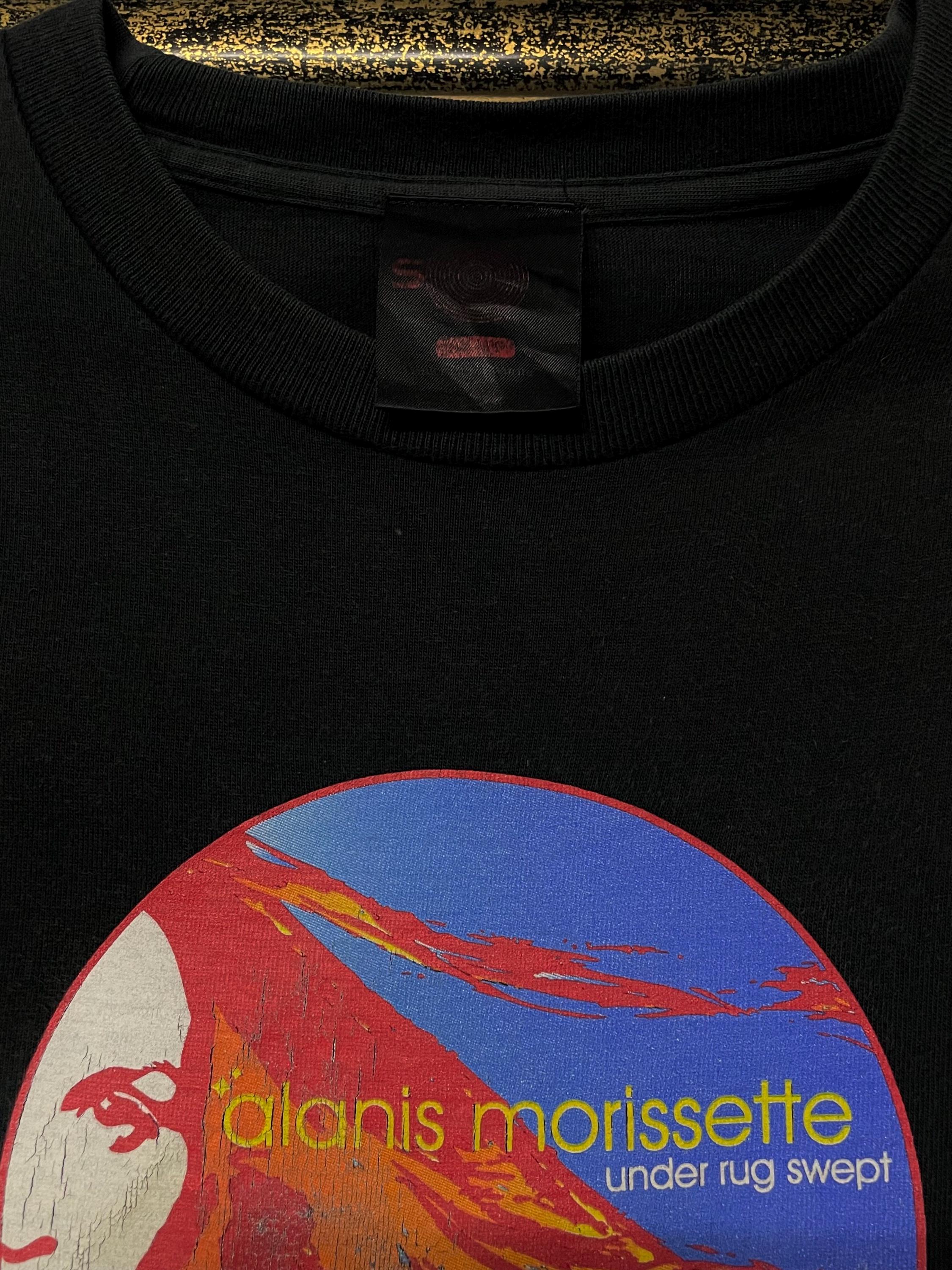 Vintage Alanis Morissette Under Rug Swept Band Tee Shirt 90s