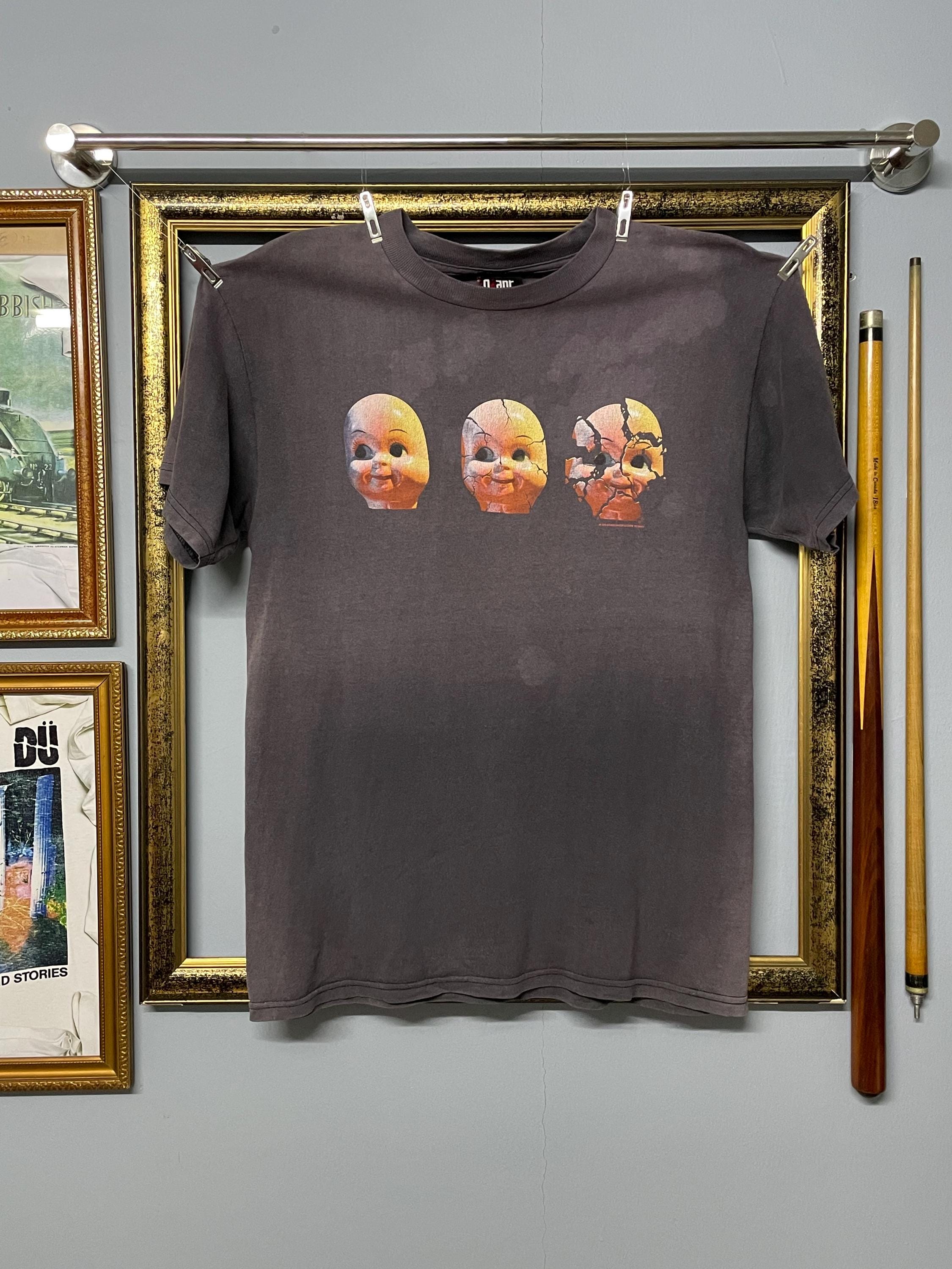 Vintage 90s Staind Original Band Tee Dool Face Art Sunfaded T