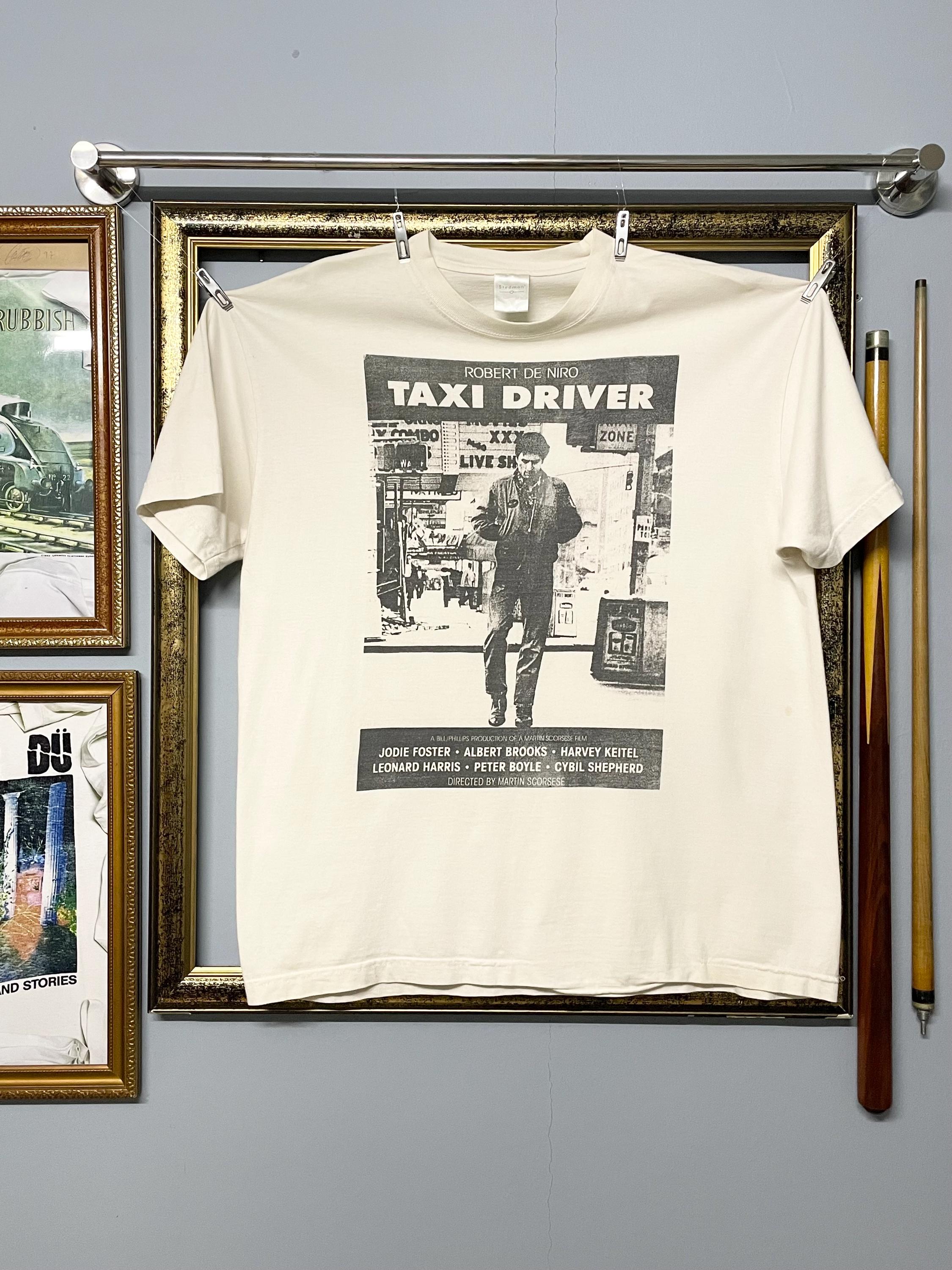 Vintage Rare Taxi Driver Movie Robert De Niro Graphic White T