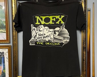 Vintage 90s Not My President Fat Wreck Chord NOFX T Shirt - Etsy