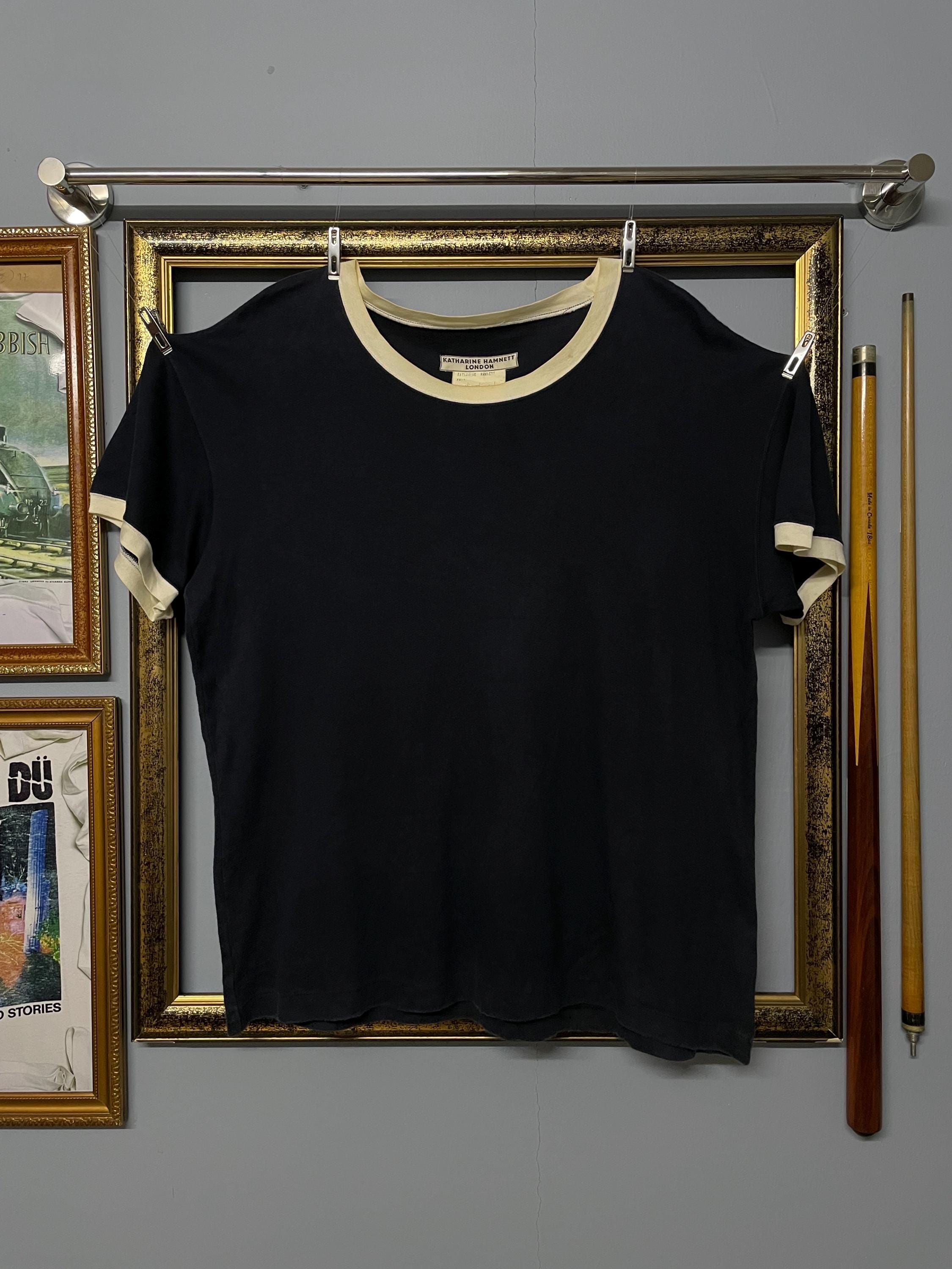 Vintage 90s Katherine Hamnett London Tee | Script Brand Shirt 