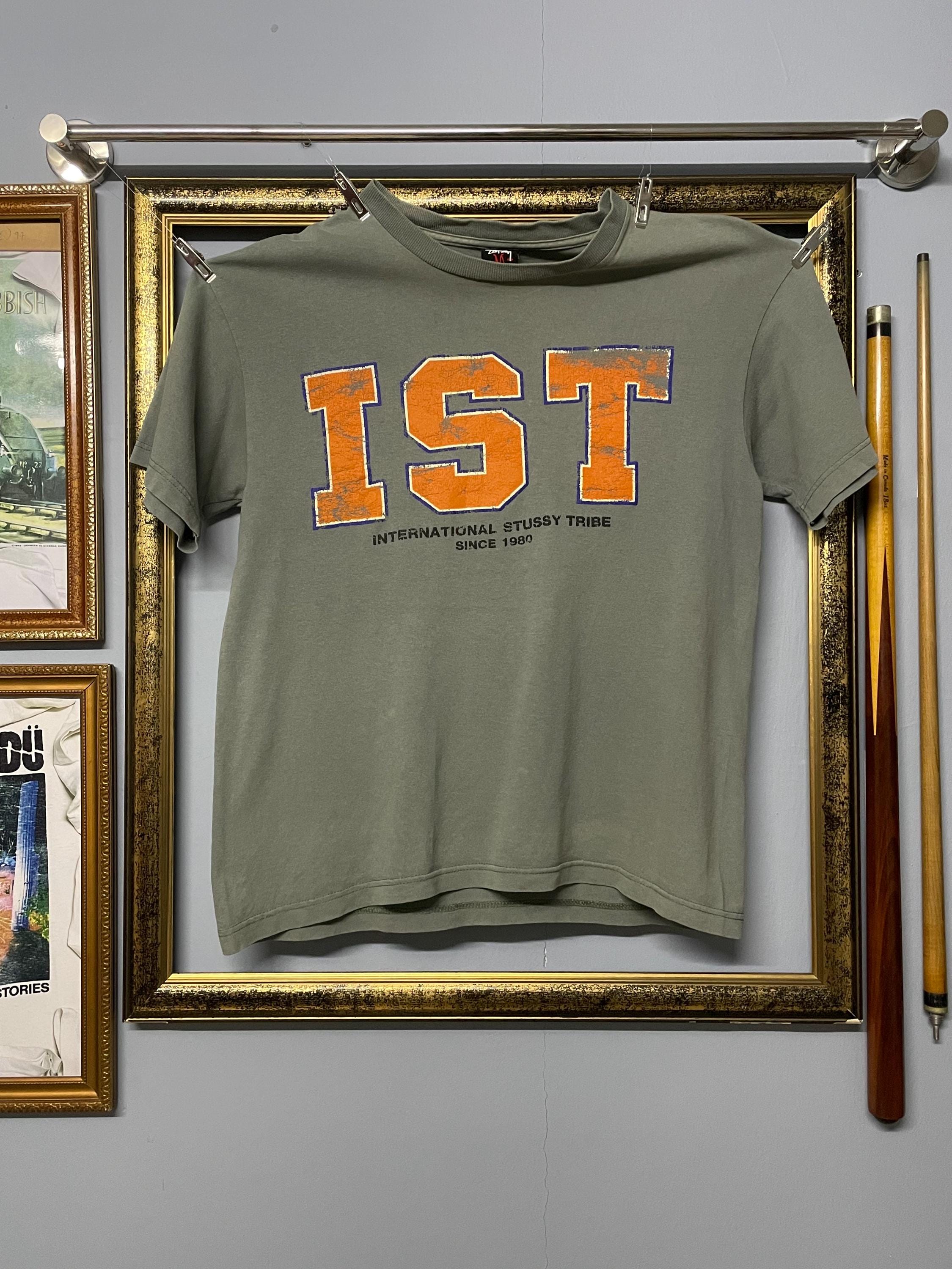 Vintage Stussy IST Logo Tee International Stussy Tribe Streetwear 
