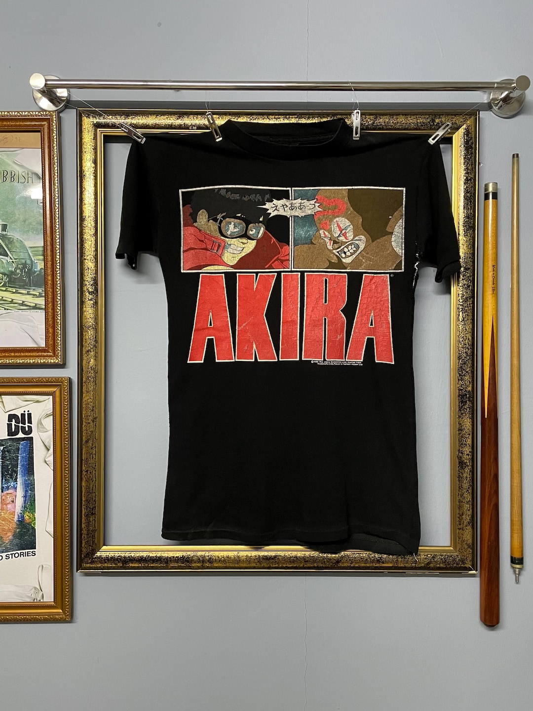 Vintage 80s Akira Movie Anime Japanese Manga Graphic T Shirt Retro