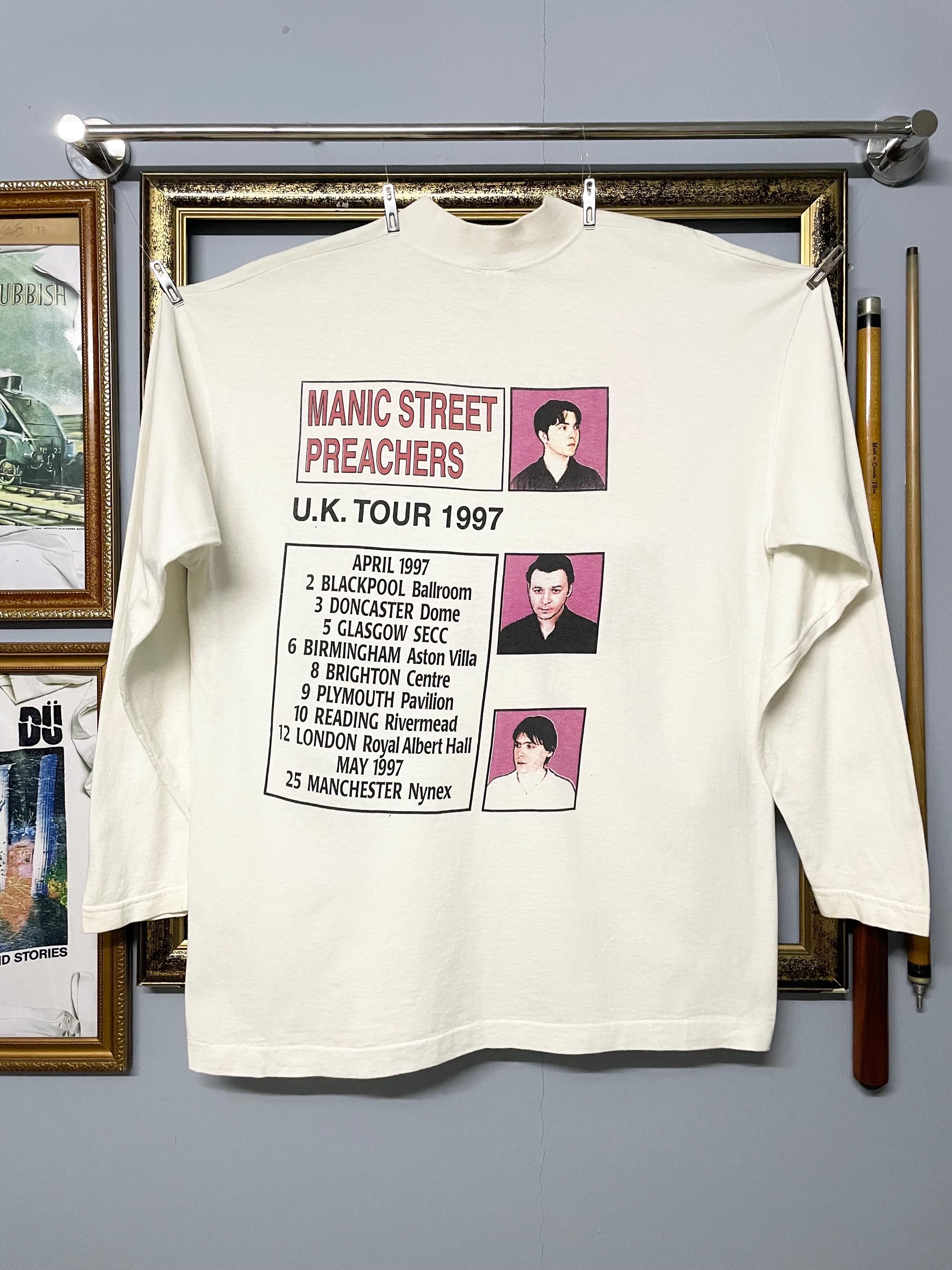 Vintage Rare 90s Manic Street Preachers Long Sleeve Original Band