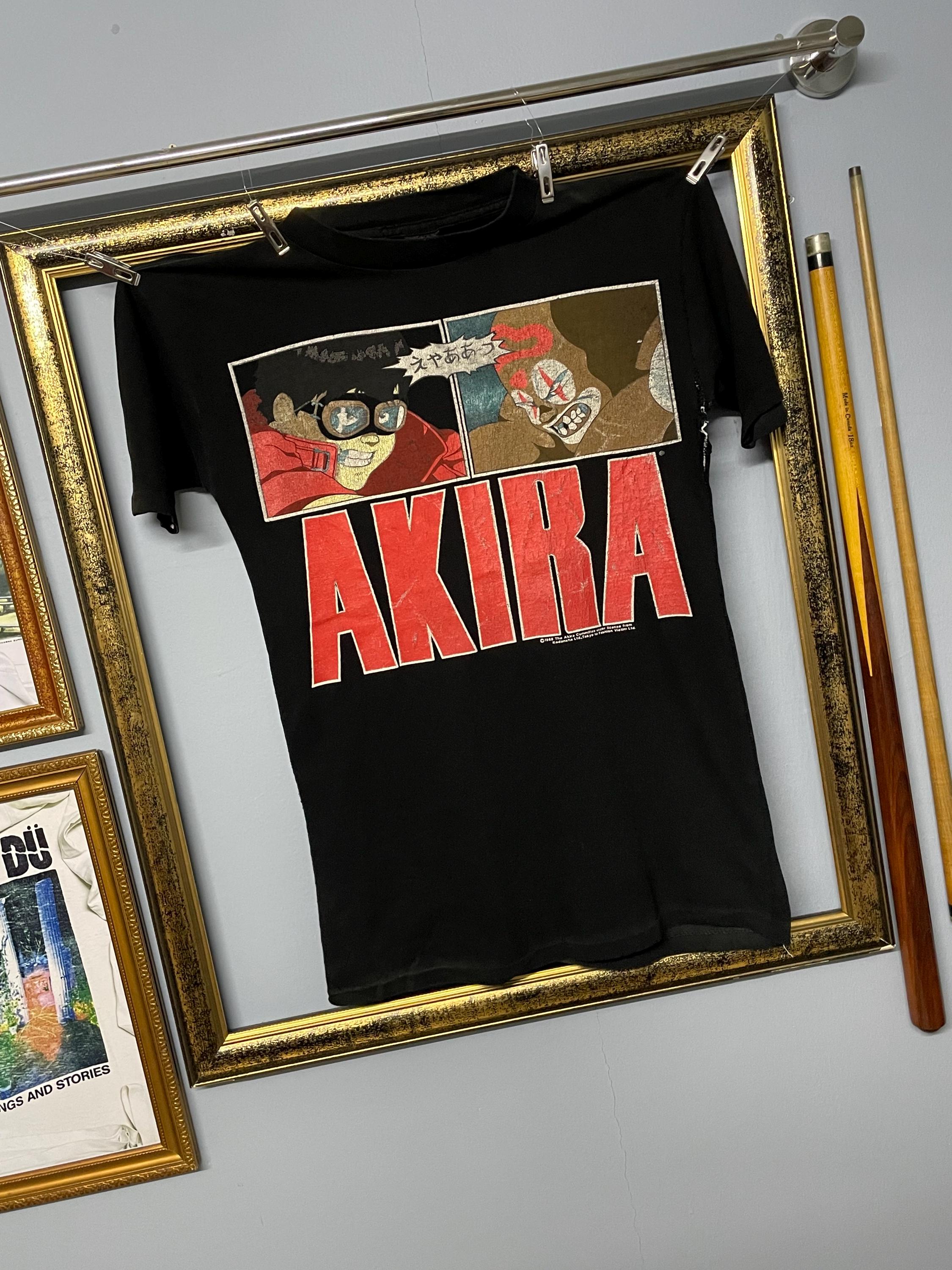 AKIRA アキラ　缶バッジ　80s Vintage 80s Akira Movie Anime Japanese Manga Graphic T Shirt Retro