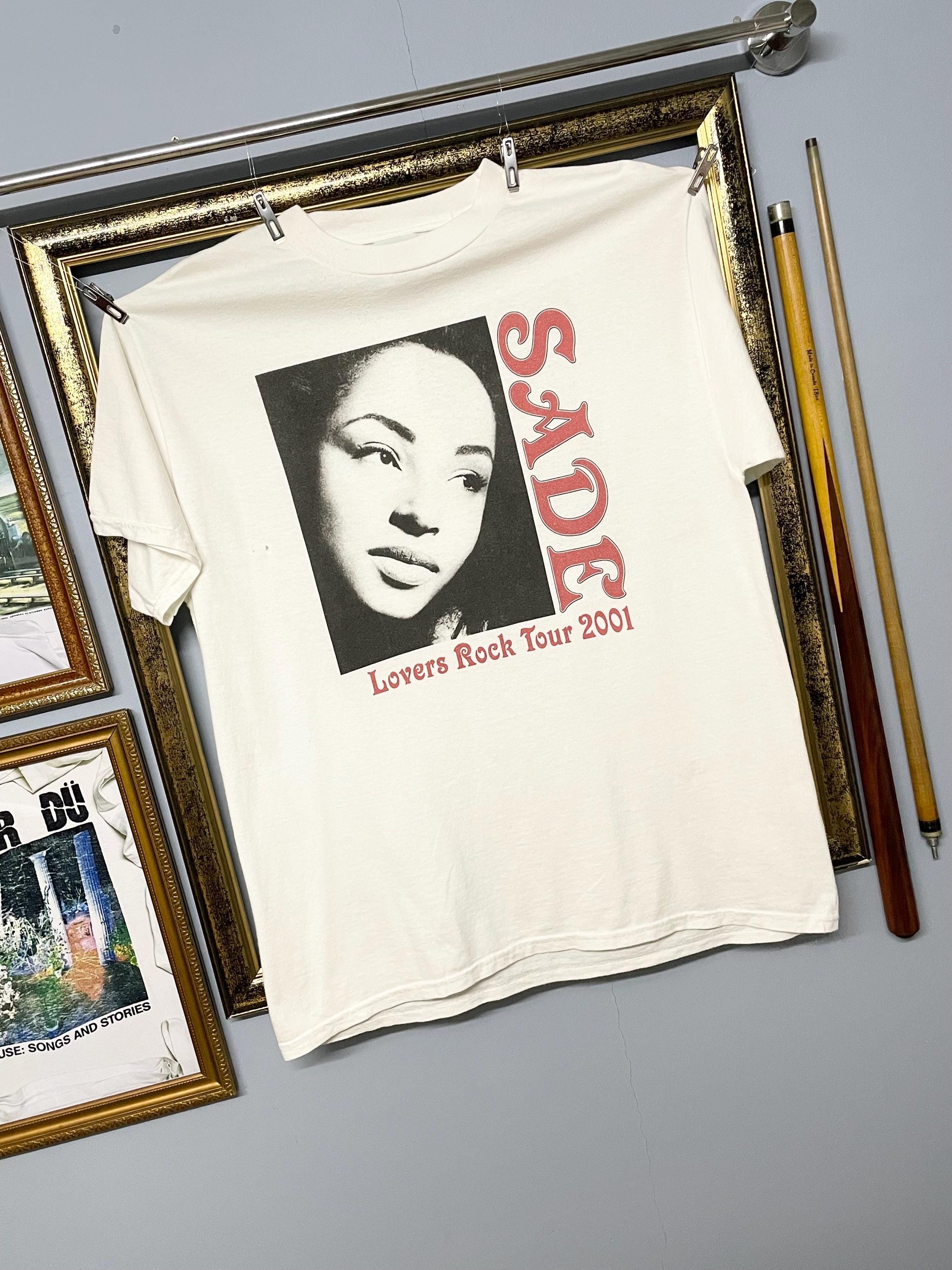 Vintage 2001 Sade Original Band Tee Lover Rock Tour Og T Shirt