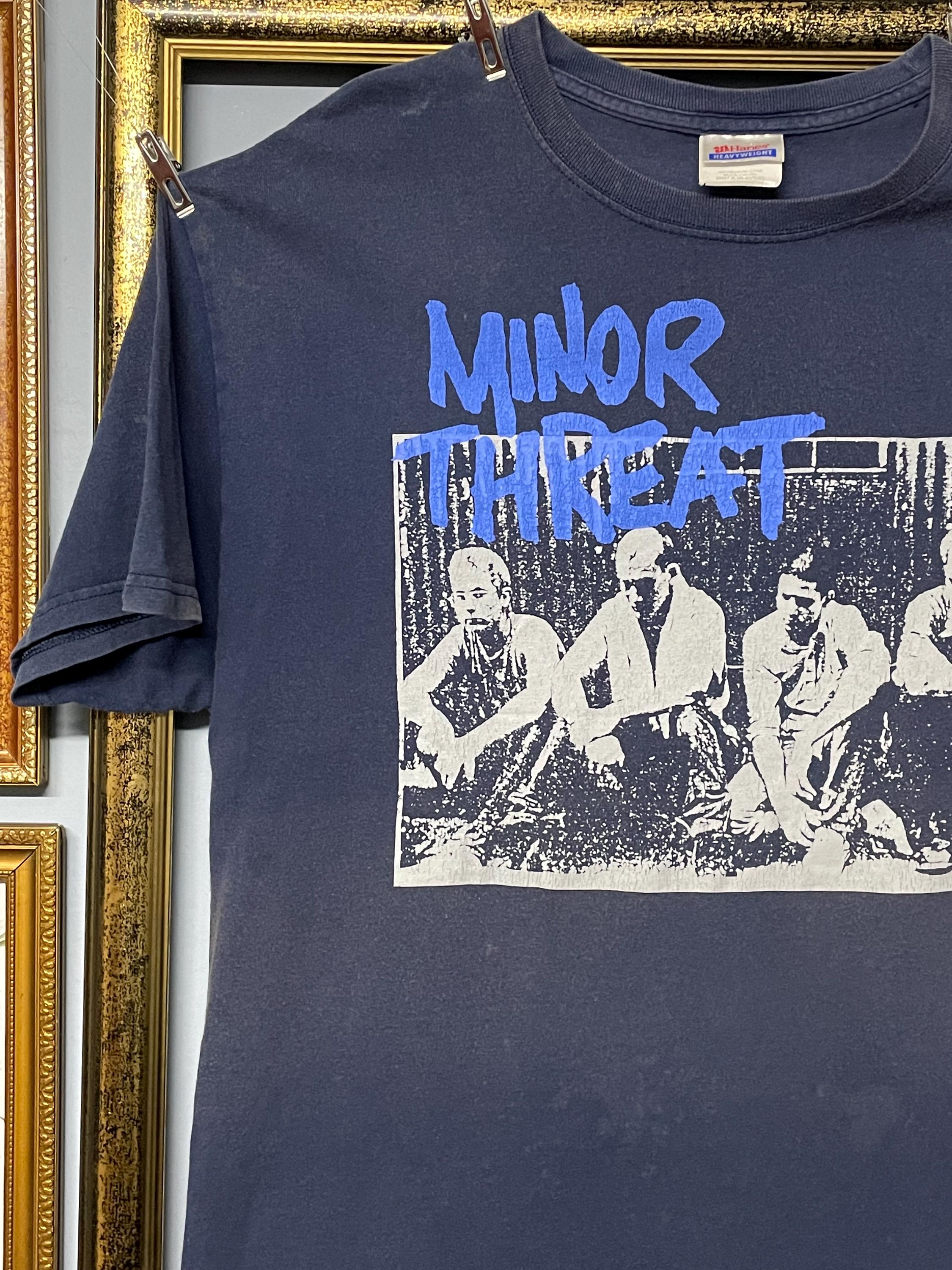 Vintage 90s Minor Threat Original Band Tee Out of Step T Shirt