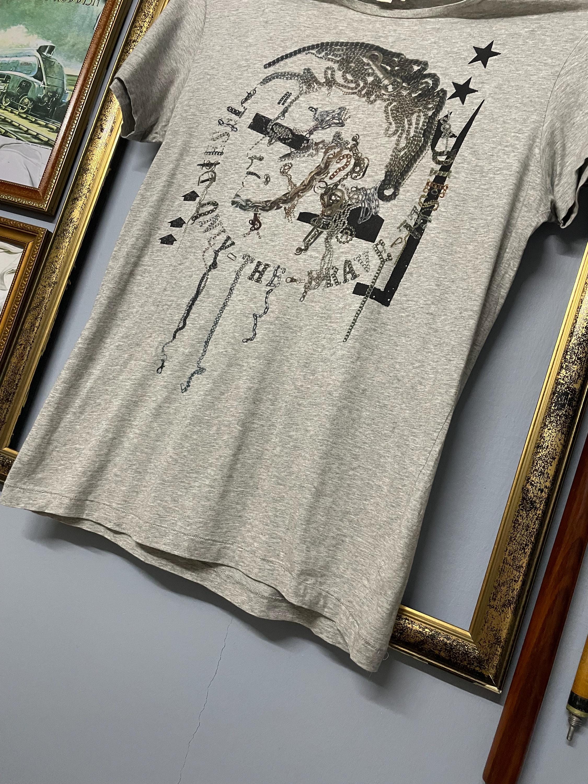 Vintage Diesel Industry Tee | Trojan Art Logo Shirt | Italian 