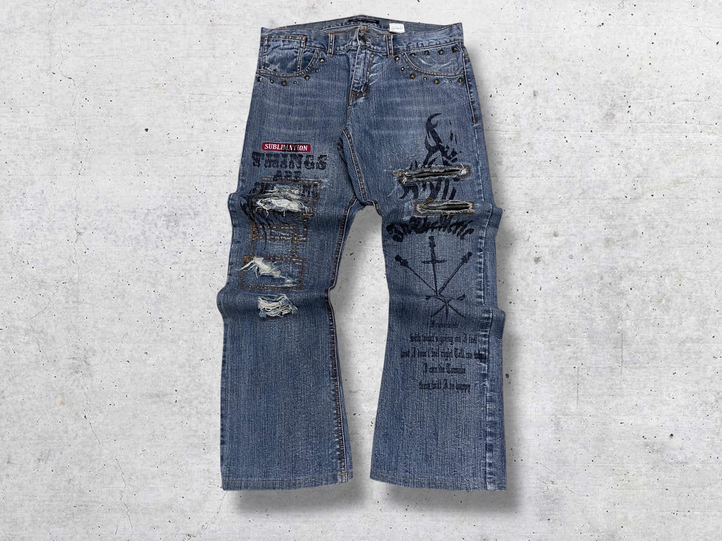 In the Attic Jeans - Etsy