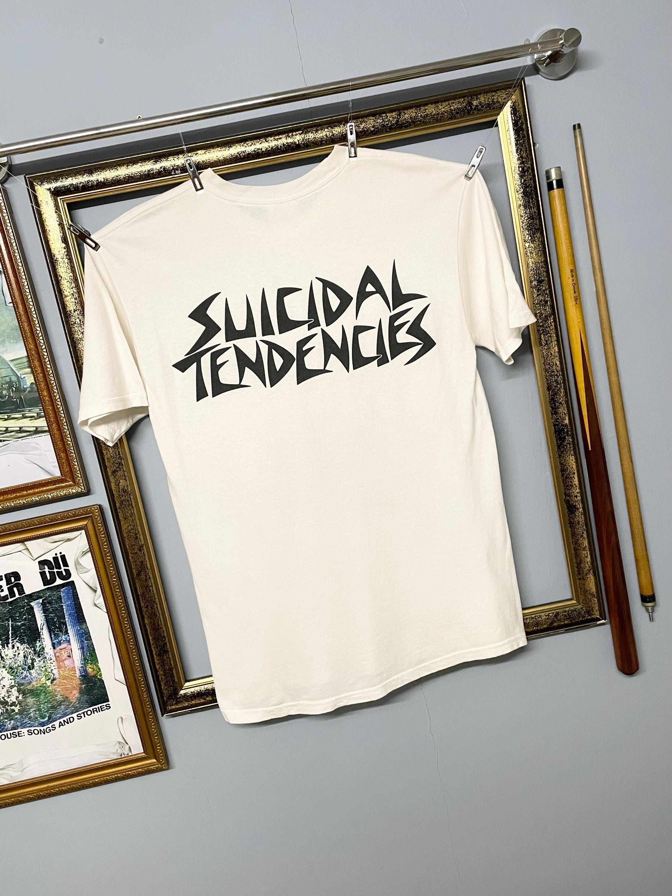 Vintage Suicidal Tendencies Original Band Tee Posessed Skull Shirt