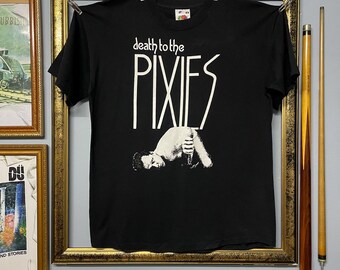 Vintage 90s 1992 THE PIXIES Trompe Le Monde Album Tour Singles