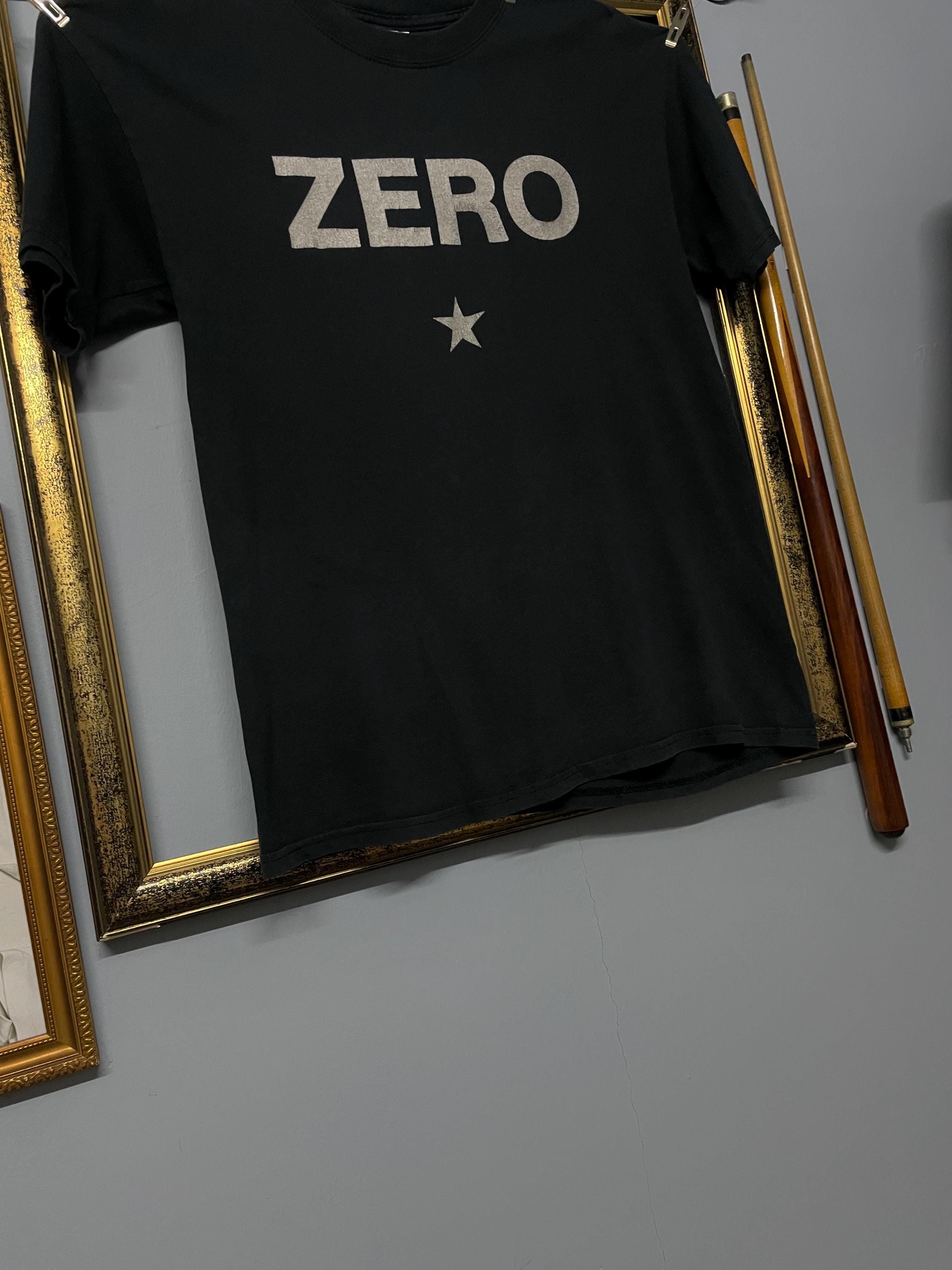 Vintage Smashing Pumpkins Zero Tee Shirt Black Alternative Rock