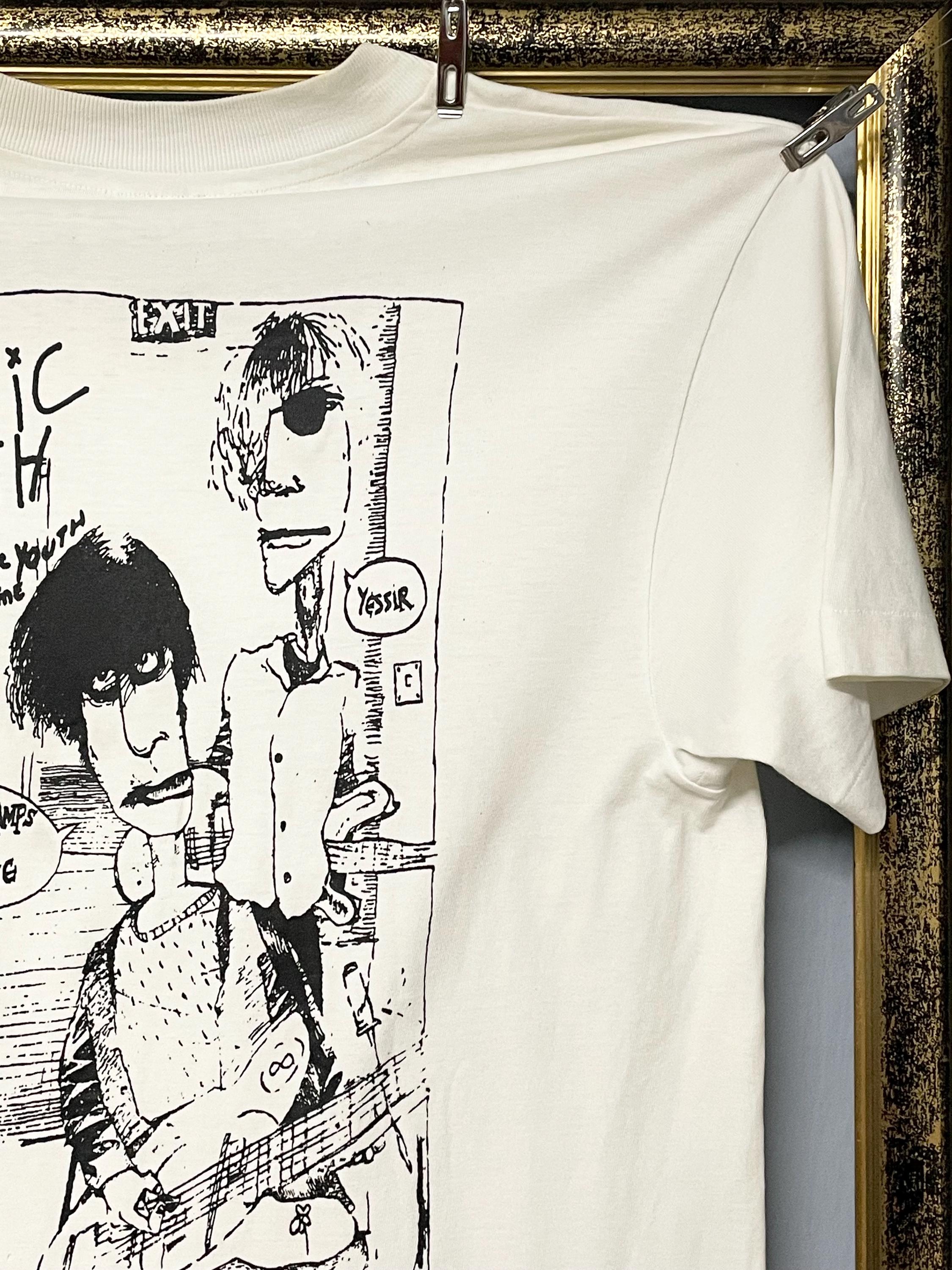 Sonic Youth Sonic Death ヴィンテージTシャツ XLサイズ Vintage 90s Rare Sonic Youth Original Band Tee Sonic Death T Shirt