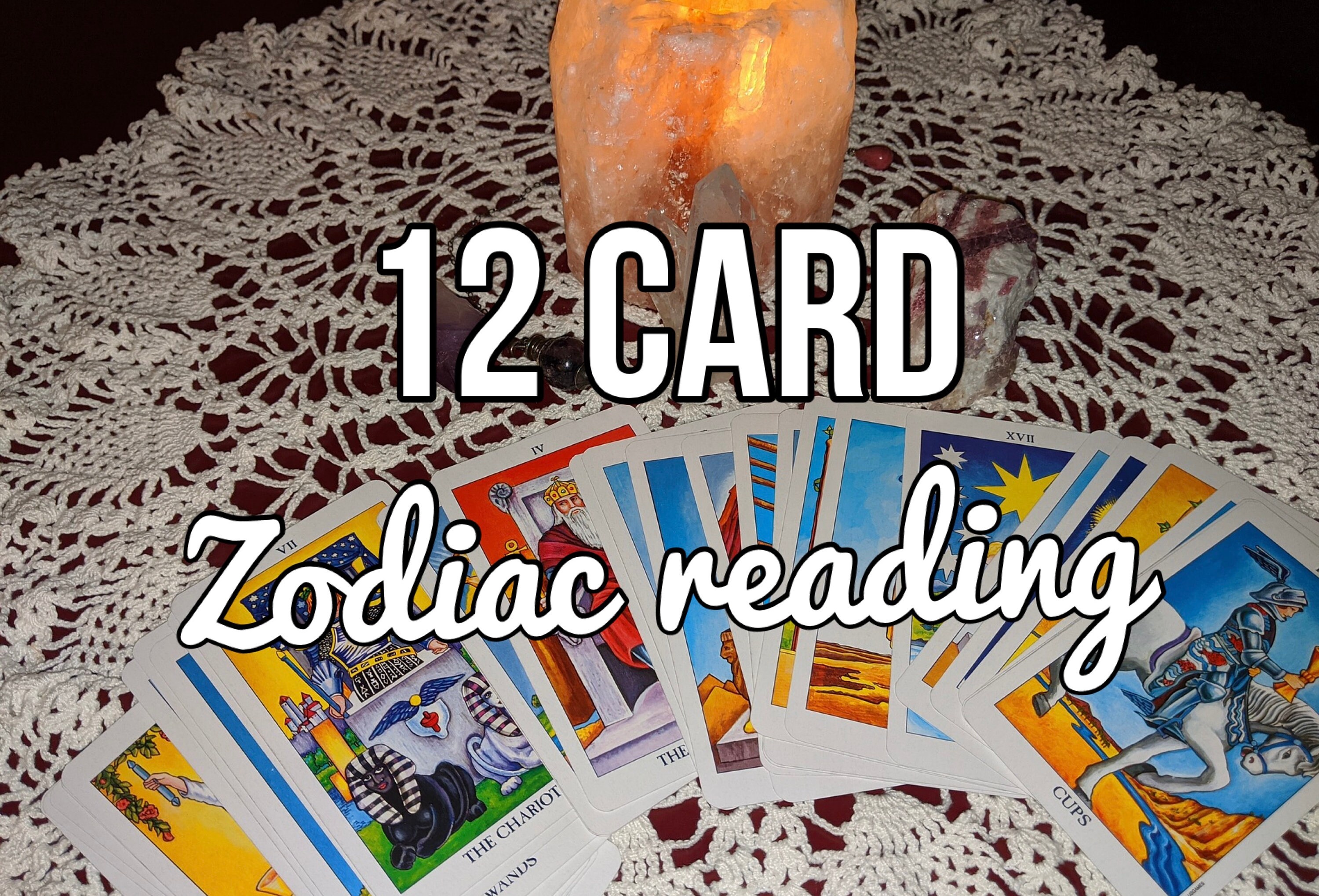 Zodiac Tarot Reading Accurate 12card Tarot Forecast Etsy