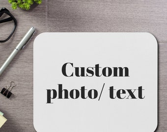 Custom Mouse Pad, Personalized Mouse Pad, Personalize Accessory, Desk Accessories, Custom Printed Mousepad, Photo Collage Mouse Pad