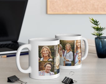 Personalized Mug With Your Family, Custom Family Mug, Family Coffee Mug, Personalized FAMILY Picture MUG, Birthday Gifts, Holiday Cup, Gifts