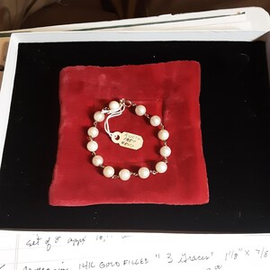 cultured pearl bracelet