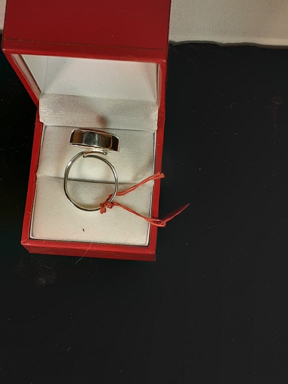 Sterling Jasper ring - image 3