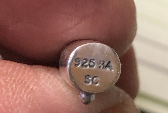 Sterling silver mesh chain - image 3