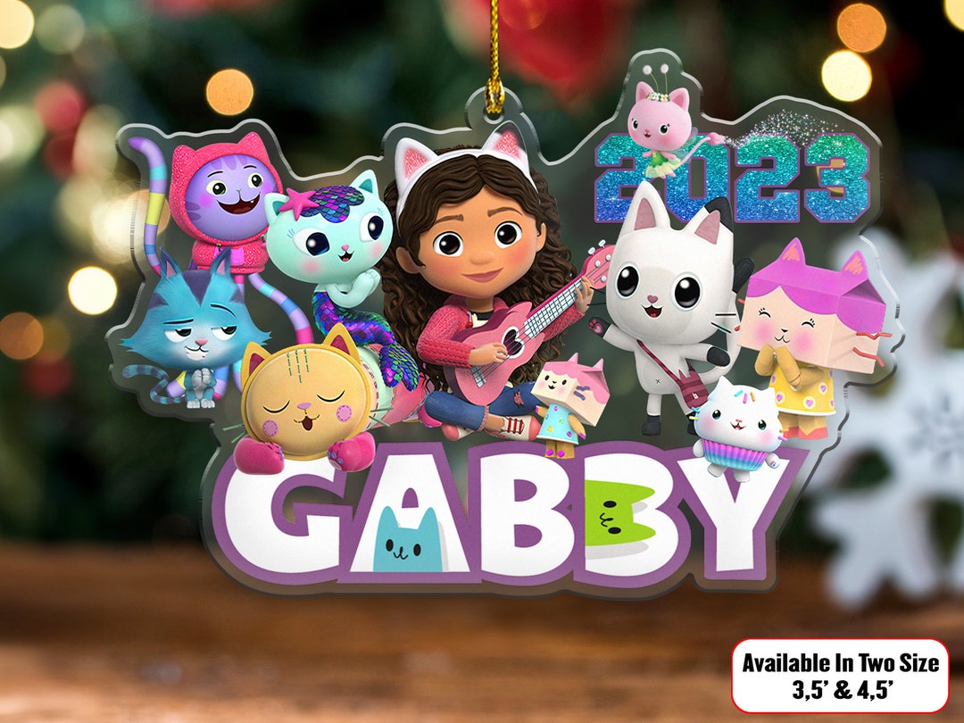 Gabby Ornament Gabby's Dollhouse Ornament 2023 Christmas Etsy