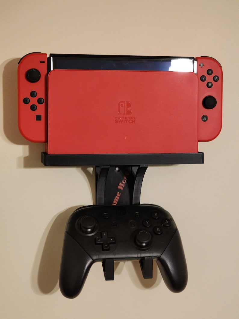 Switch Wall Mount controller Holder Etsy