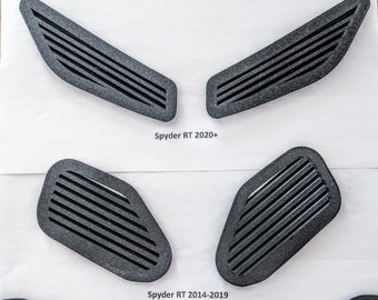 Kit of grilles for any model of BRP Spyder for OEM windshield