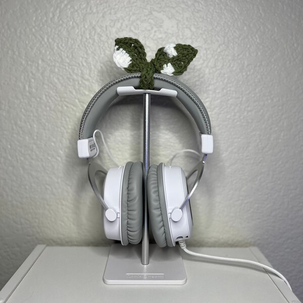 Leaf Headphone Crochet Etsy