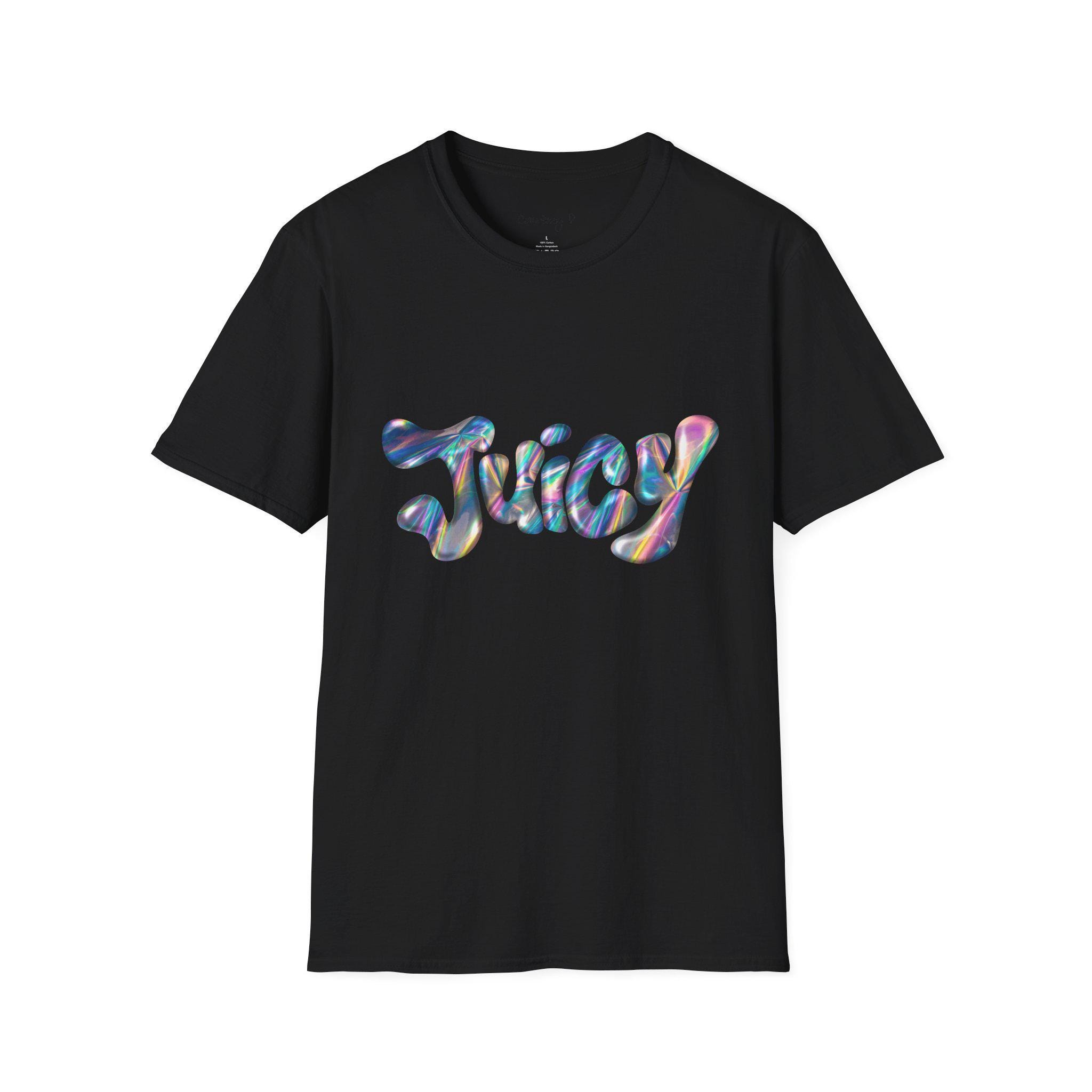 Juicy Colorful Unisex T-Shirt, Soft Graphic Tees, Trendy Apparel, Fun Summer Fashion, Gift for Friends
