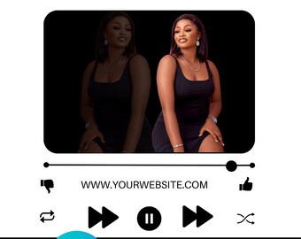 Canva Editable Branding Photo Flyer | Perfect for Branding | Photo Flyer | Music Photo Flyer