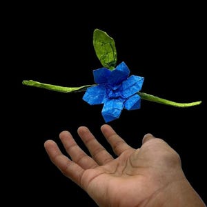 Fleur en origami