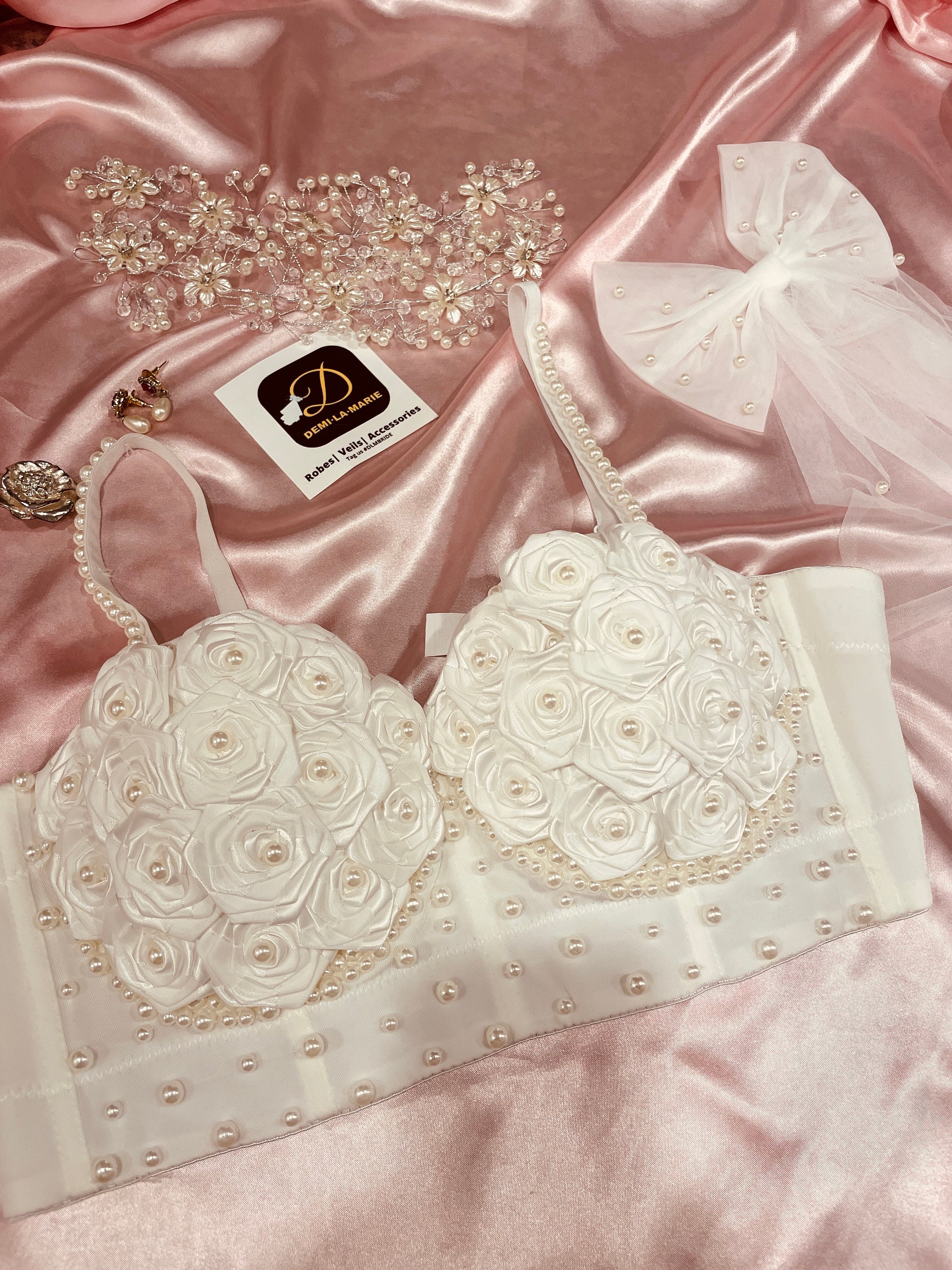 ameri RHOMBUS PEARL BUSTIER アクセサリー | wonderb.ricardopadovan.com