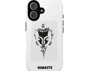 Buddha Namaste phone case | Spiritual meditation phone case