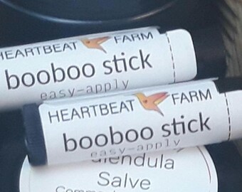Calendula Salve Stick – Herbal Balm for Minor Wounds