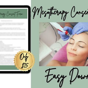 Mesotherapy Consent Form Template