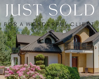 Professional Real Estate Social Media Post for Listing Status