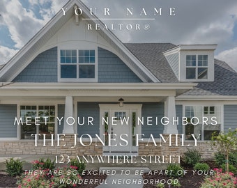 Luxury Real estate postcard templates - 11 postcard templates editable in canva with front and back of postcard. Just sold, events + more