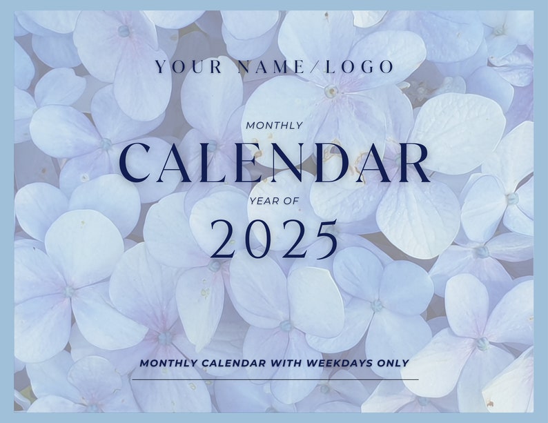 Calendar 2025 Canva 