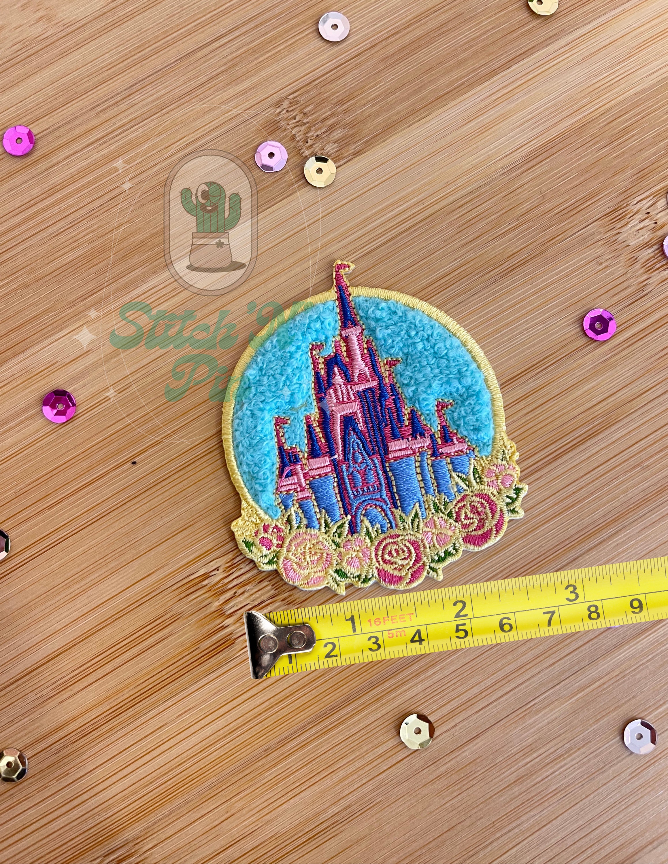 Castle Iron Patch, Disney Castle, Disney Patch, Disneyland, Believe in