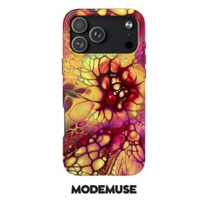 Coque abstraite pour iPhone, esthétique moderne et audacieuse, coque pour iPhone 17 16 15 14 13 12 11 Pro Max, à motif Y2K