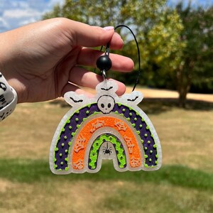 Halloween-fresh, griezelige regenboog-fresh