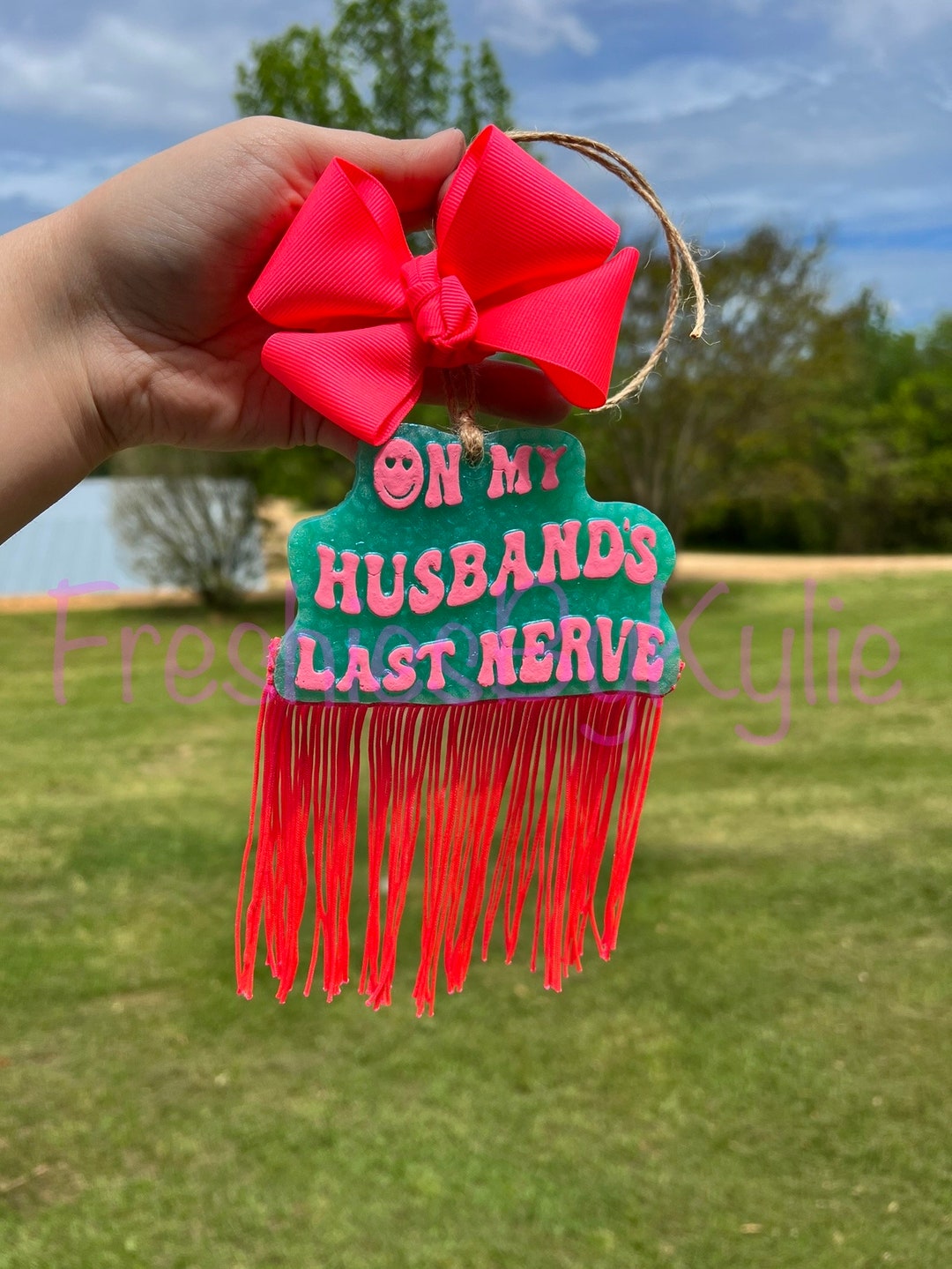 Car Freshie Wife Freshie on My Husbands Last Nerve Freshie Etsy