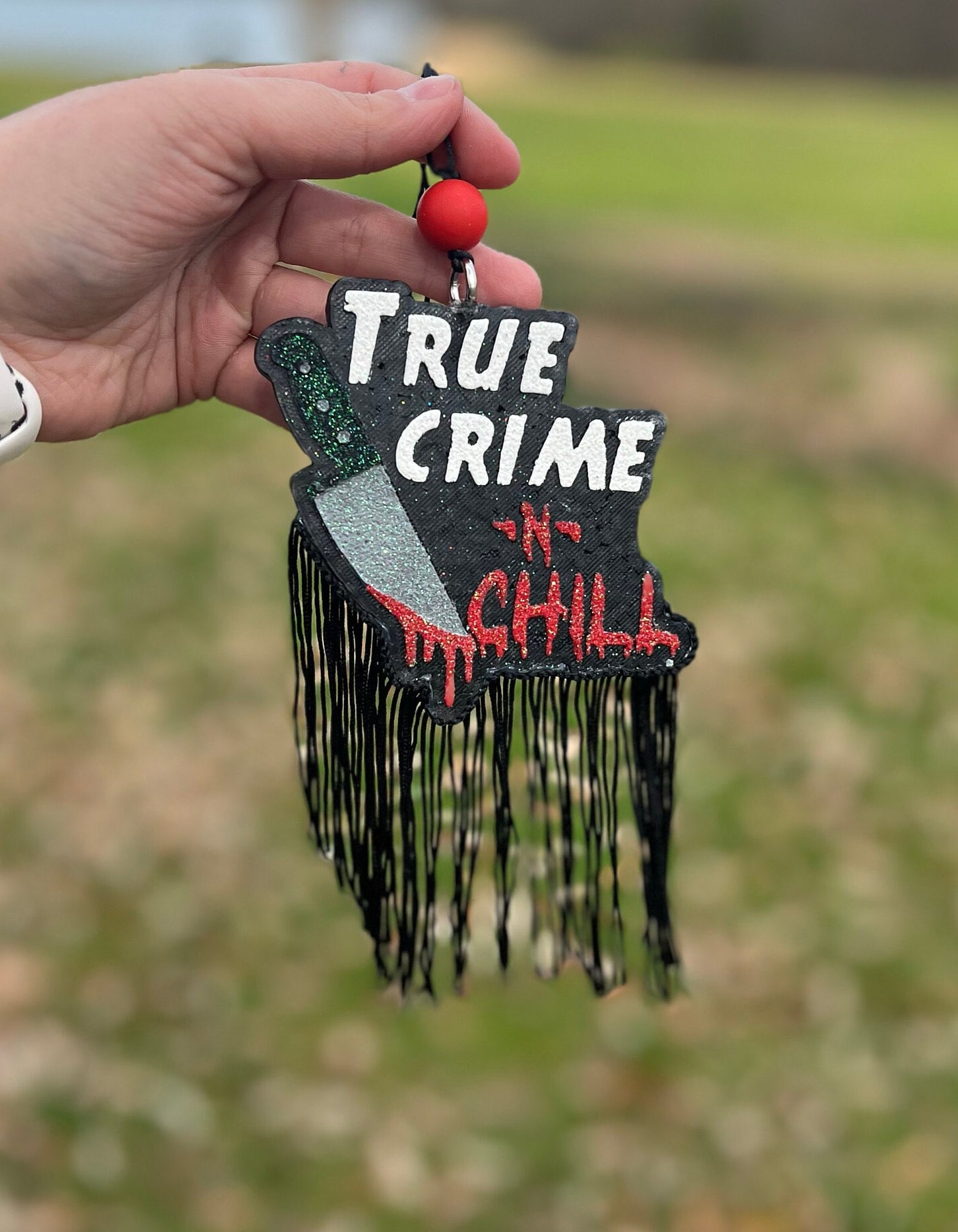 True Crime and Chill | Car Freshie | true crime gift | true crime freshie