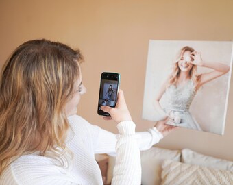 Gepersonaliseerde fotocanvasafdruk | Aangepaste muurkunst