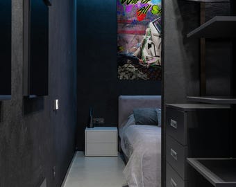 Cuadro de El lobo de Wall Street: Decoración motivacional para la pared